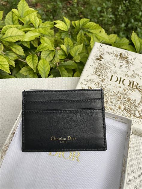 card holder dior women|authentic dior monogram wallet.